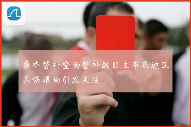 桑乔替补登场替补战旧主布恩迪亚因伤退场引发关注